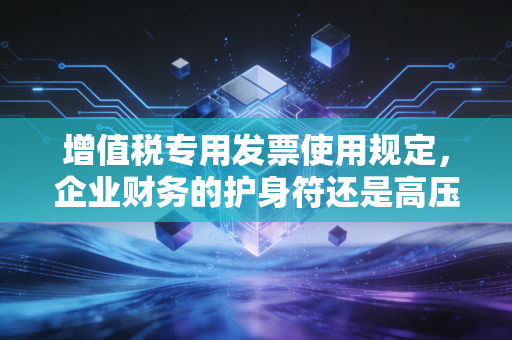 增值税专用发票使用规定,企业财务的护身符还是高压线?——一位注会老兵的肺腑之言