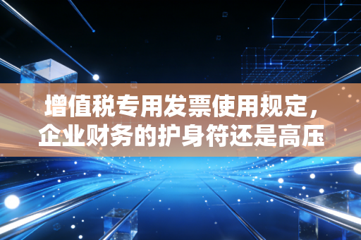增值税专用发票使用规定，企业财务的护身符还是高压线？——一位注会老兵的肺腑之言