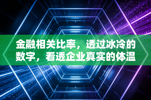 金融相关比率，透过冰冷的数字，看透企业真实的体温与心跳