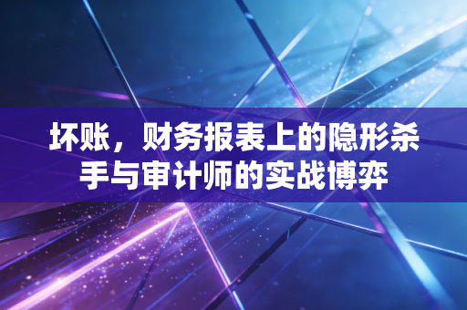 坏账，财务报表上的隐形杀手与审计师的实战博弈