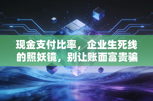 现金支付比率,企业生死线的照妖镜,别让账面富贵骗了你