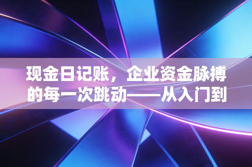 现金日记账,企业资金脉搏的每一次跳动——从入门到精通的实战手记