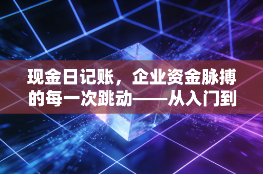 现金日记账，企业资金脉搏的每一次跳动——从入门到精通的实战手记