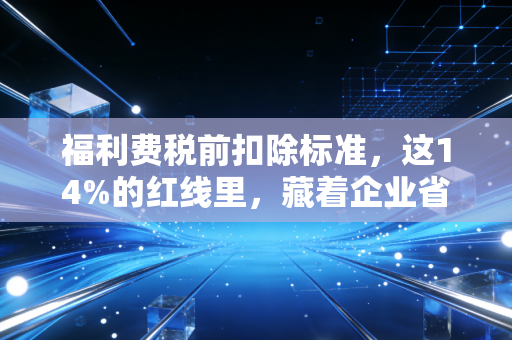 福利费税前扣除标准,这14%的红线里,藏着企业省钱与避险的大学问