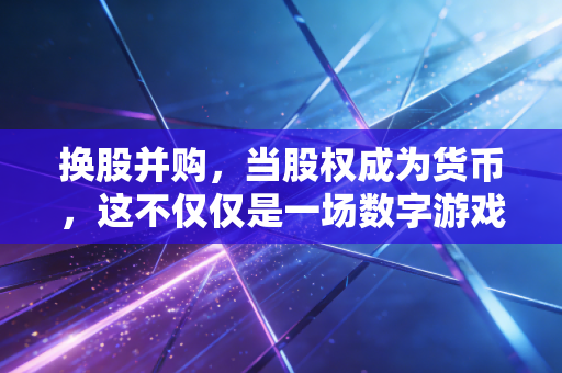 换股并购,当股权成为货币,这不仅仅是一场数字游戏