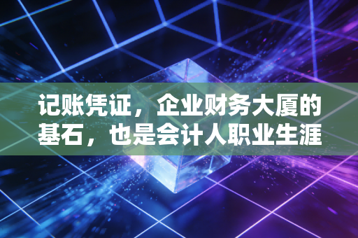 记账凭证,企业财务大厦的基石,也是会计人职业生涯的第一课