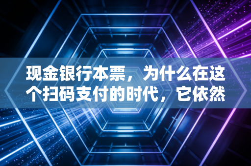 现金银行本票，为什么在这个扫码支付的时代，它依然是财务人的硬通货？