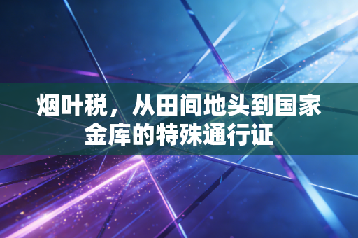 烟叶税，从田间地头到国家金库的特殊通行证