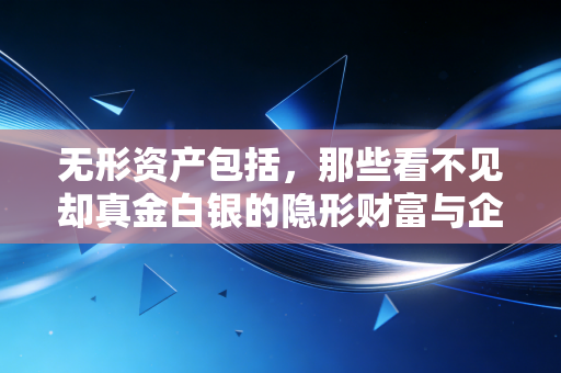 无形资产包括,那些看不见却真金白银的隐形财富与企业护城河