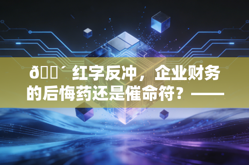 🔴 红字反冲,企业财务的后悔药还是催命符?——深度解析增值税红字发票的那些坑