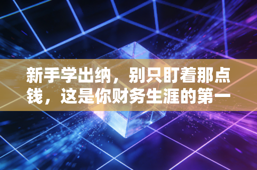 新手学出纳,别只盯着那点钱,这是你财务生涯的第一块基石