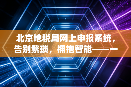 北京地税局网上申报系统,告别繁琐,拥抱智能——一位资深注会眼中的税务申报变迁