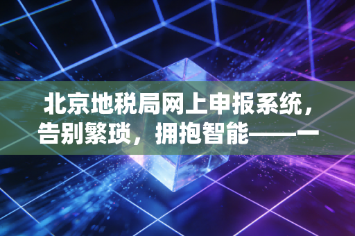北京地税局网上申报系统，告别繁琐，拥抱智能——一位资深注会眼中的税务申报变迁