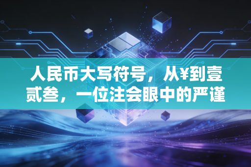 人民币大写符号，从¥到壹贰叁，一位注会眼中的严谨与防伪艺术