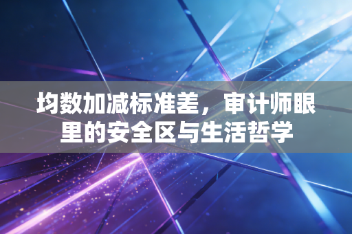 均数加减标准差，审计师眼里的安全区与生活哲学