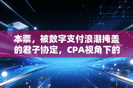 本票,被数字支付浪潮掩盖的君子协定,CPA视角下的深度解析