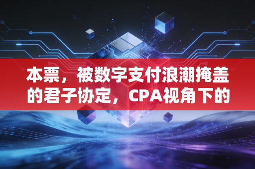本票,被数字支付浪潮掩盖的君子协定,CPA视角下的深度解析