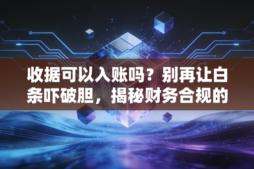 收据可以入账吗？别再让白条吓破胆，揭秘财务合规的真相