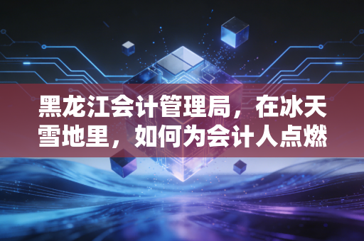 黑龙江会计管理局,在冰天雪地里,如何为会计人点燃那把职业之火?