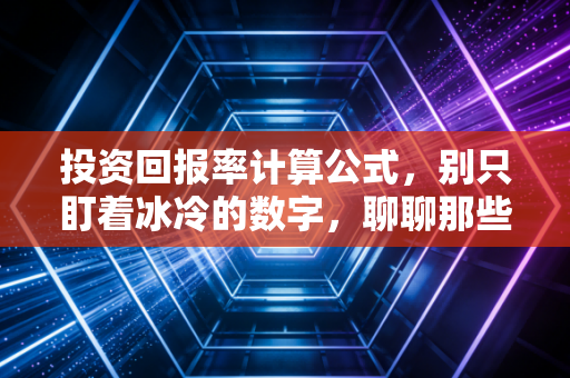 投资回报率计算公式，别只盯着冰冷的数字，聊聊那些账本里算不出的隐形财富
