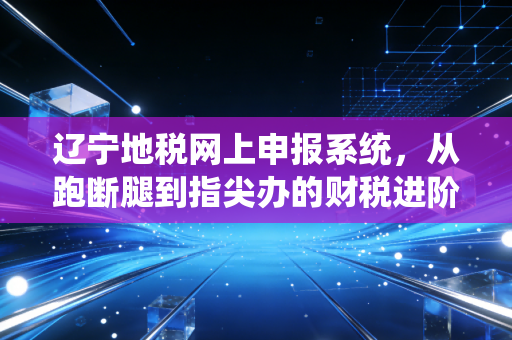 辽宁地税网上申报系统,从跑断腿到指尖办的财税进阶实录