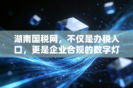 湖南国税网,不仅是办税入口,更是企业合规的数字灯塔
