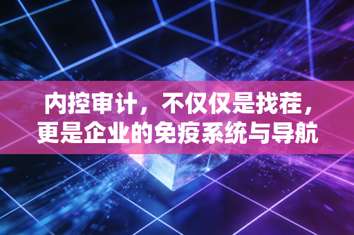 内控审计，不仅仅是找茬，更是企业的免疫系统与导航仪