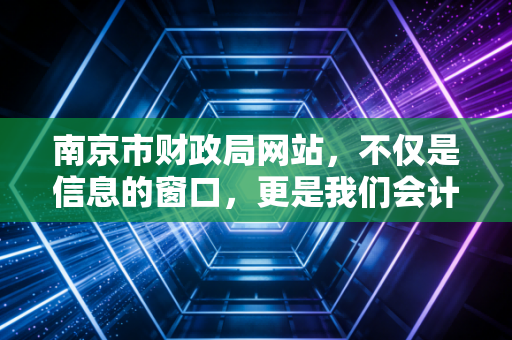 南京市财政局网站，不仅是信息的窗口，更是我们会计人的数字粮仓