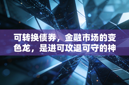 可转换债券，金融市场的变色龙，是进可攻退可守的神器，还是温柔的陷阱？