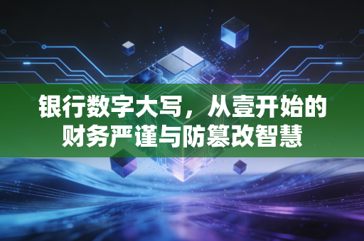 银行数字大写,从壹开始的财务严谨与防篡改智慧