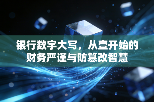 银行数字大写，从壹开始的财务严谨与防篡改智慧