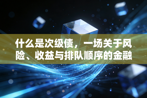什么是次级债，一场关于风险、收益与排队顺序的金融博弈