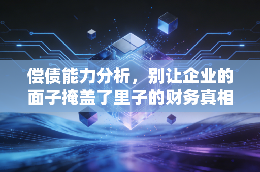 偿债能力分析，别让企业的面子掩盖了里子的财务真相