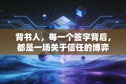 背书人,每一个签字背后,都是一场关于信任的博弈