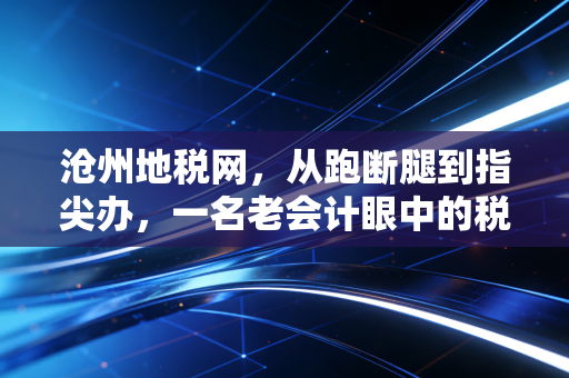 沧州地税网，从跑断腿到指尖办，一名老会计眼中的税务变迁与合规智慧