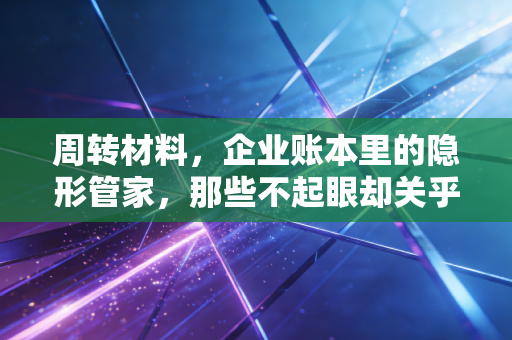 周转材料，企业账本里的隐形管家，那些不起眼却关乎利润的细节