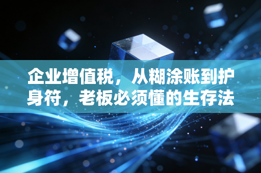 企业增值税，从糊涂账到护身符，老板必须懂的生存法则
