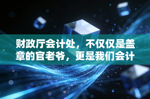 财政厅会计处，不仅仅是盖章的官老爷，更是我们会计人的娘家人