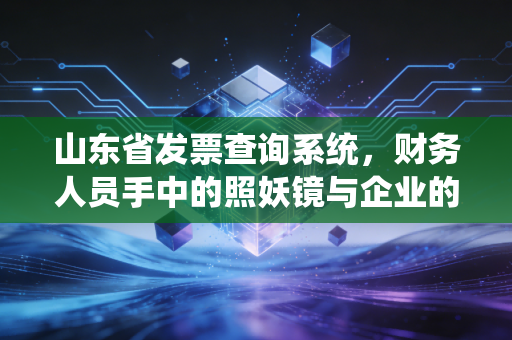 山东省发票查询系统，财务人员手中的照妖镜与企业的护身符