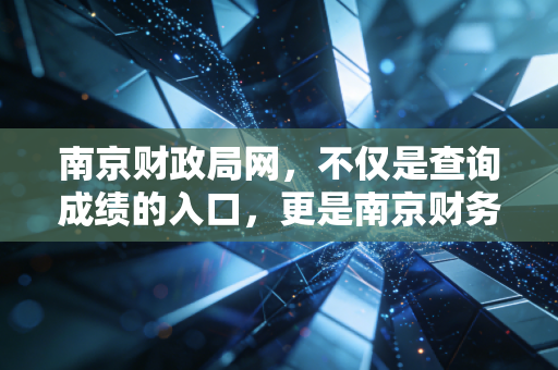 南京财政局网,不仅是查询成绩的入口,更是南京财务人的数字生存指南