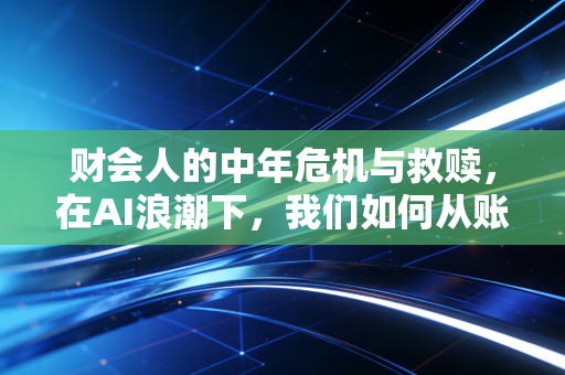 财会人的中年危机与救赎，在AI浪潮下，我们如何从账房先生蜕变为企业军师？
