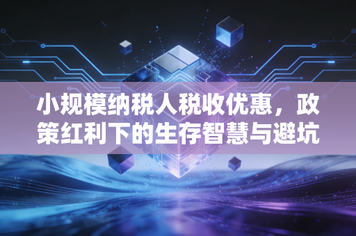 小规模纳税人税收优惠,政策红利下的生存智慧与避坑指南