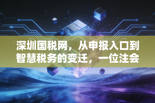 深圳国税网，从申报入口到智慧税务的变迁，一位注会眼中的深圳营商环境
