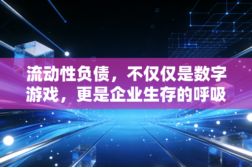 流动性负债，不仅仅是数字游戏，更是企业生存的呼吸节奏