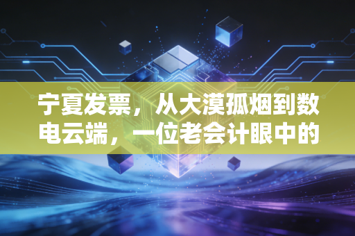 宁夏发票，从大漠孤烟到数电云端，一位老会计眼中的税务变迁与合规实战