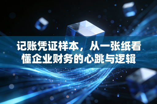 记账凭证样本，从一张纸看懂企业财务的心跳与逻辑