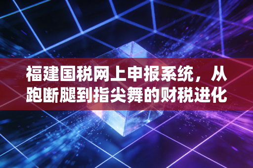 福建国税网上申报系统，从跑断腿到指尖舞的财税进化论