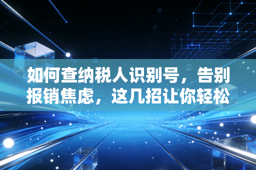 如何查纳税人识别号，告别报销焦虑，这几招让你轻松搞定