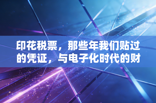 印花税票,那些年我们贴过的凭证,与电子化时代的财税变迁
