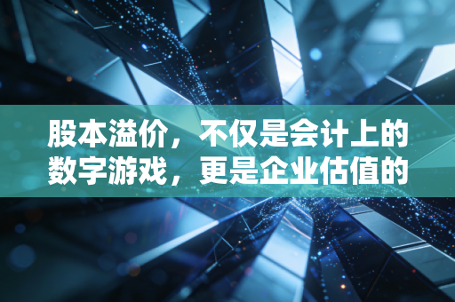 股本溢价，不仅是会计上的数字游戏，更是企业估值的试金石